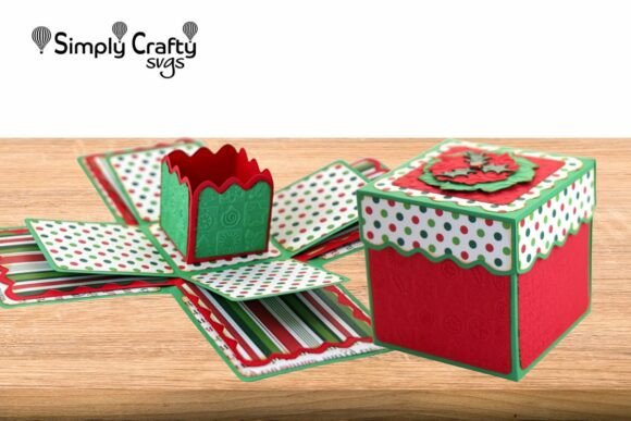 3D SVG Freebies: Square Explosion Box