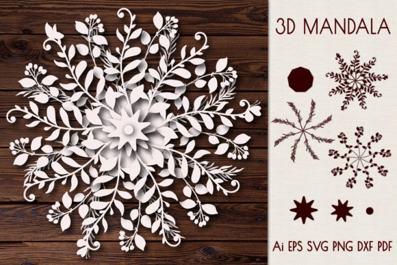 3D SVG Shapes: A Publisher's Review of Natural Mandala