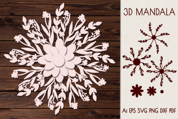 3D SVG Spring Mandala: A Designer's Review