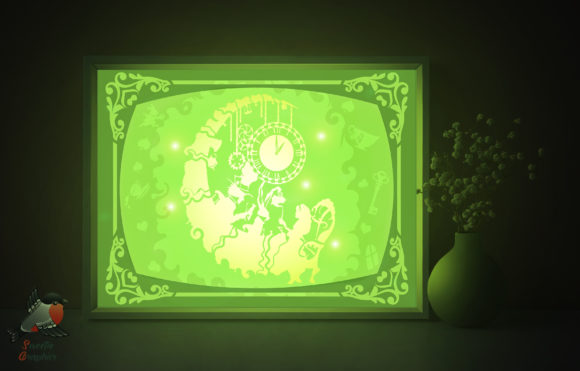 Alice 3D SVG for Magical Shadow Boxes