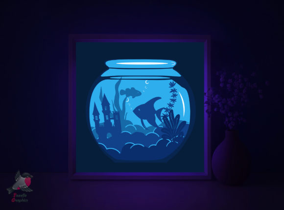 Aquarium Sea Fish Light Box Template Review