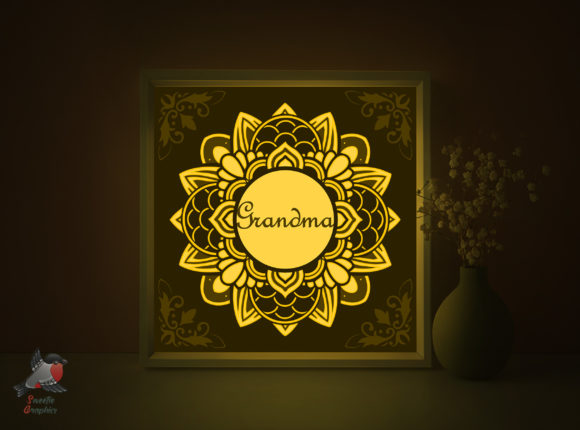 Grandma Gift Shadow Box Template: A 3D SVG Review