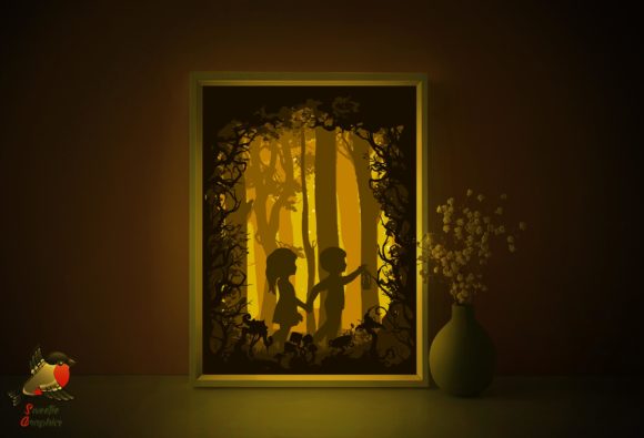 Gretel and Hansel 3D SVG Shadow Boxes Review