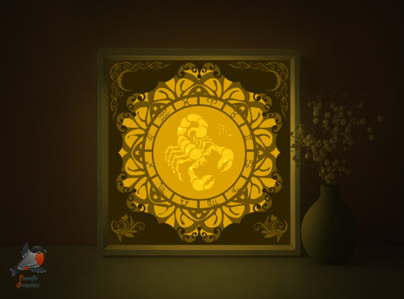 Scorpio 3D SVG Shadow Boxes: A Seller's Review